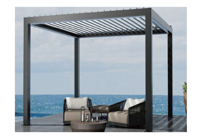 pergola en kit en aluminium